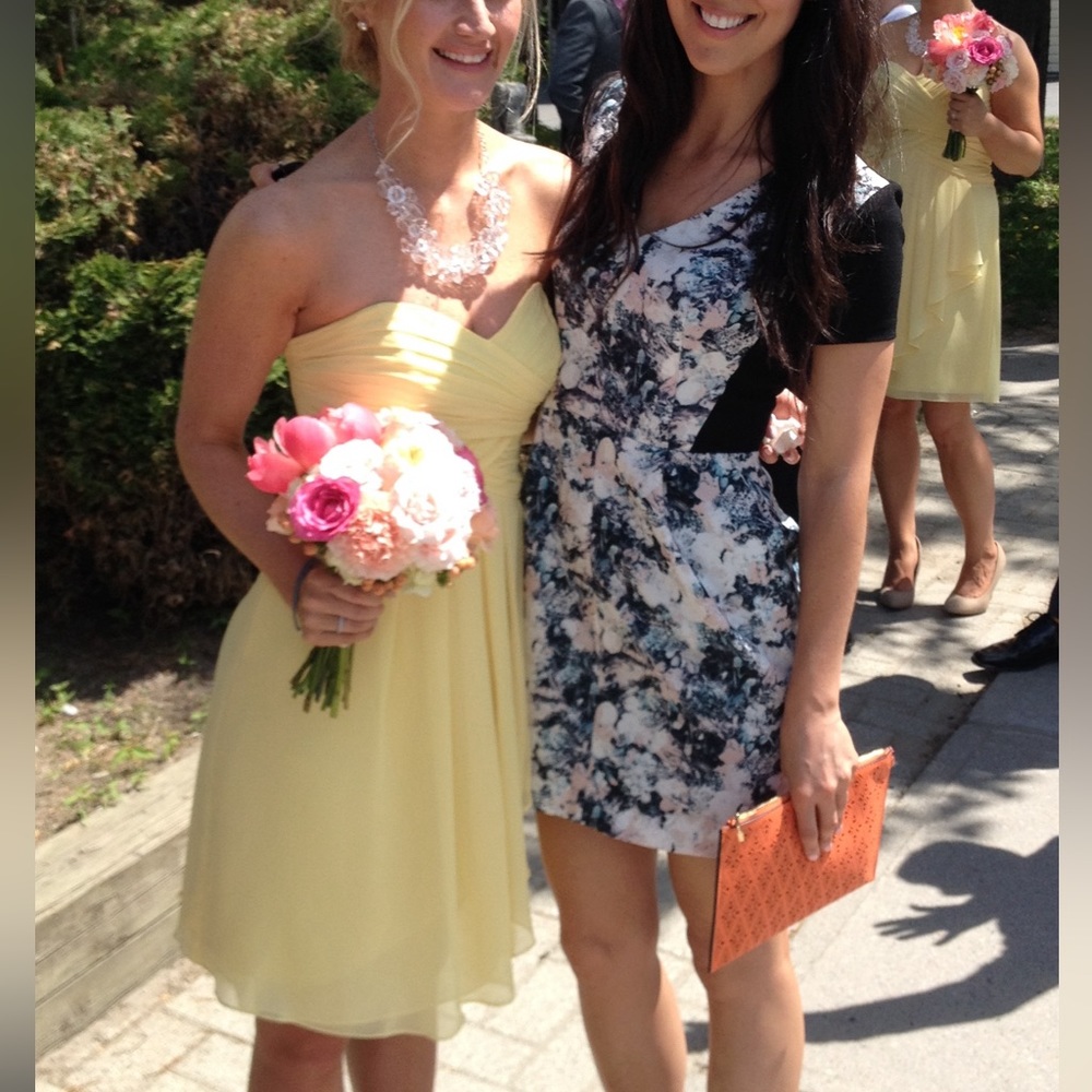 Beautiful Club Monaco wedding guest dress! Pockets!